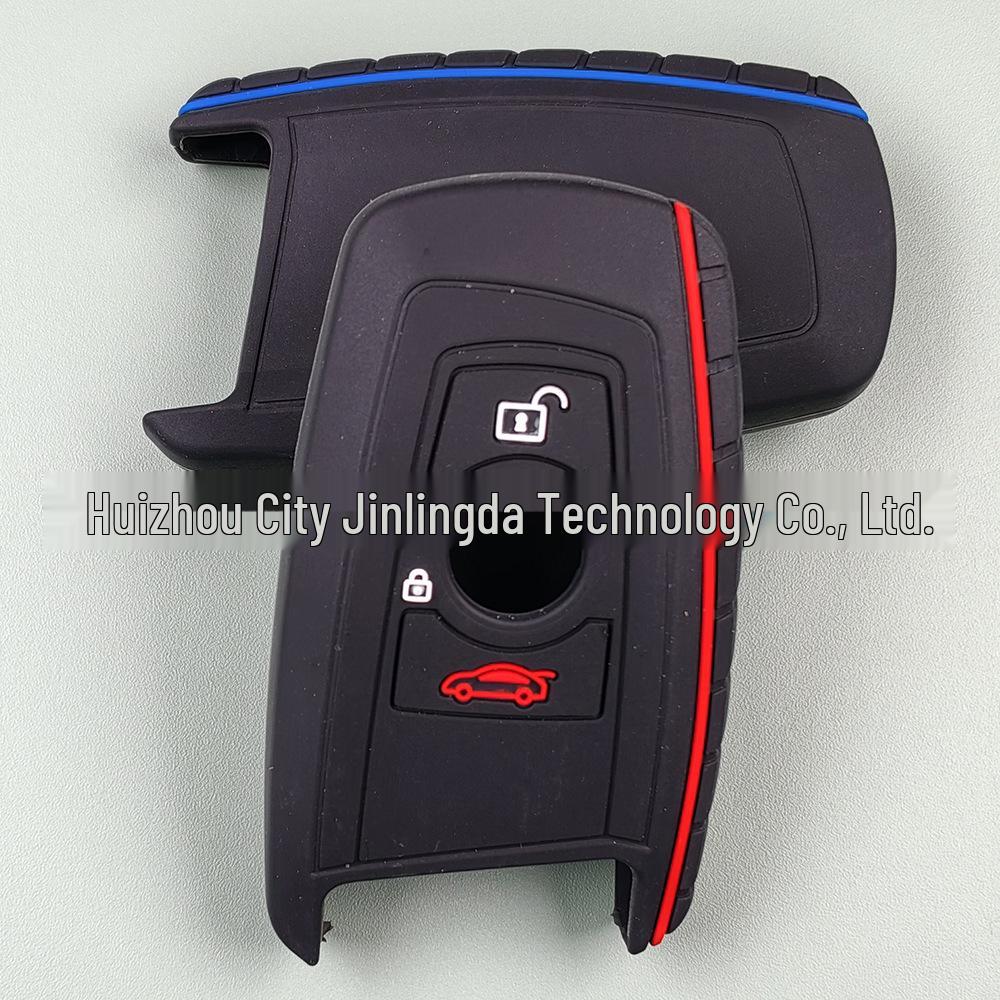 Silicone Key Cover for BMW 3 & 5 Series: Fits 320, X1, X3, X5 Models