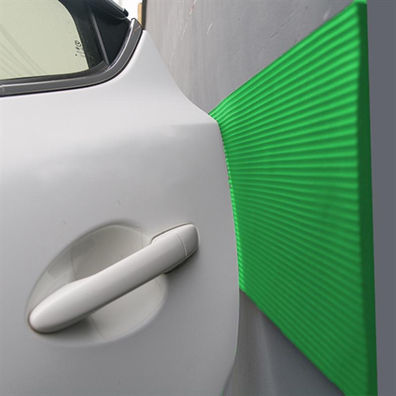 1M Anti-collision Car Door Protector Garage Wall Corner Bumper Guard Cutable Rubber Anti Scratch Strip Parking Spaces Warehouses