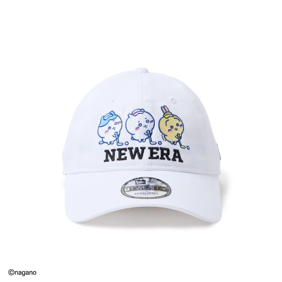 NEWERA GOLF 9TWENTY 920 Long Visor Chiikawa Golf Golf Adjustable Size [New Era] Cap, Design, Apparel, Goods, (JP, Alphabet, S, L, White)