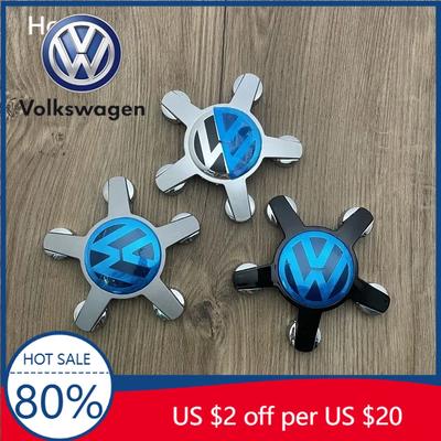 2026 Hot For VOLKSWAGEN VW 4pcs 135mm Five Claws Car Wheel Center Cap Hub Covers Badge Logo 8R0601165 4F0601165N For Volkswagen