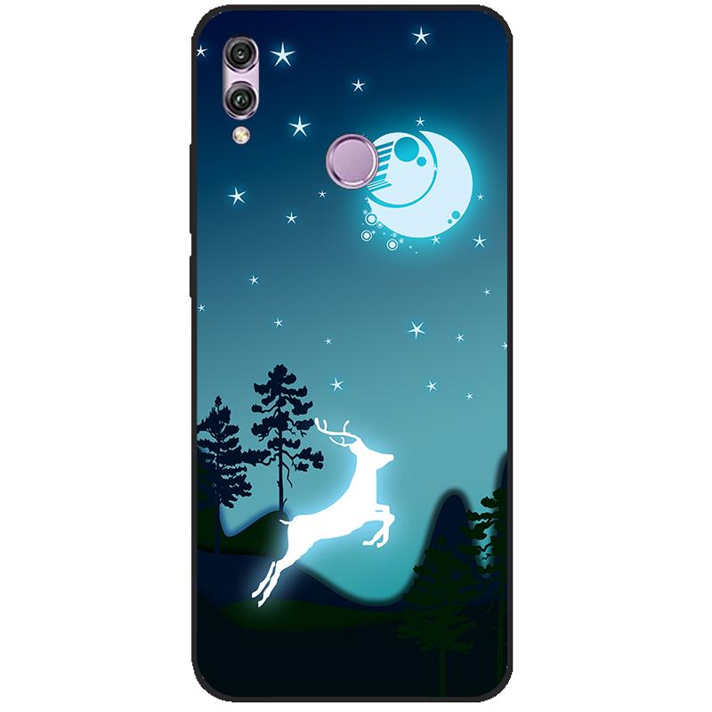 For Honor 8X Case 6.5" TPU Fashion Cover For Honor 8X 8x Soft Silicone Phone Shell For Huawei Honor 8X 8 X Protective Case Coque