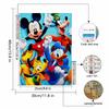Full Round Diamond Painting Happy Partner Art Rhinestone Picture Mosaic DIY 5D Cross Stitch Embroidery Home Decoration