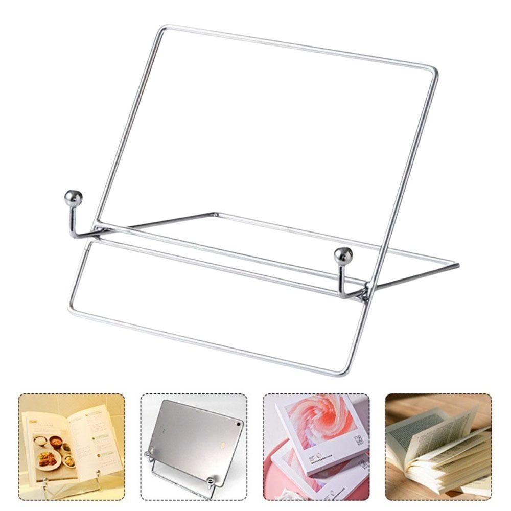 Silver Tablet Stand Metal Lazy Support Frame Creative Phone Support