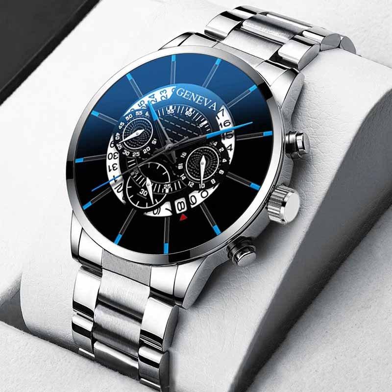 3pcs/set Casual Fashion Men's Watch Set Men's Watches Business Casual Round Dial Perfect for Daily Wear Perfect Gift for Men