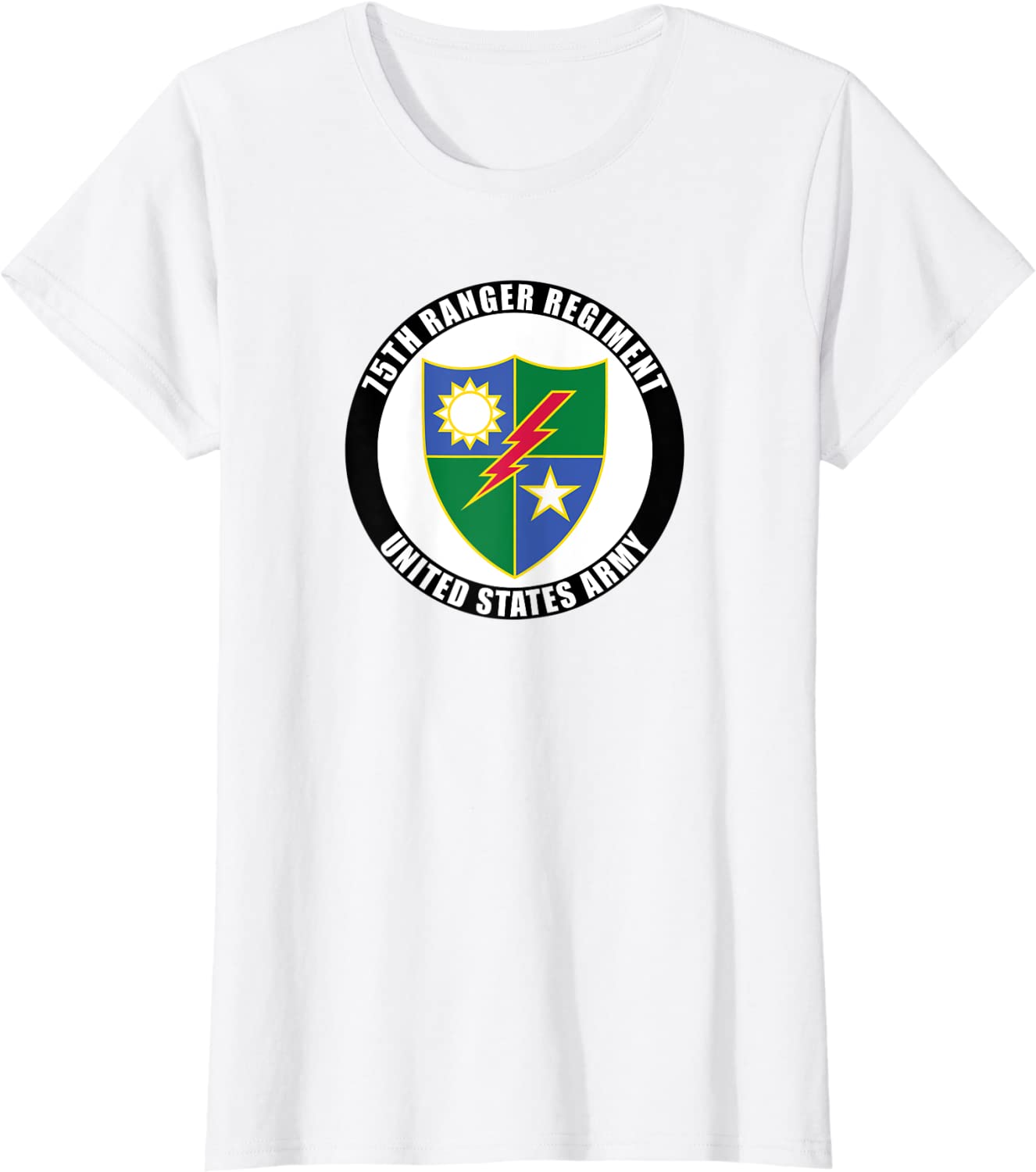 75th Ranger Regiment United States Army Veteran Military Men TShirt Short Sleeve Casual 100 Cotton ONeck Summer Shirt S