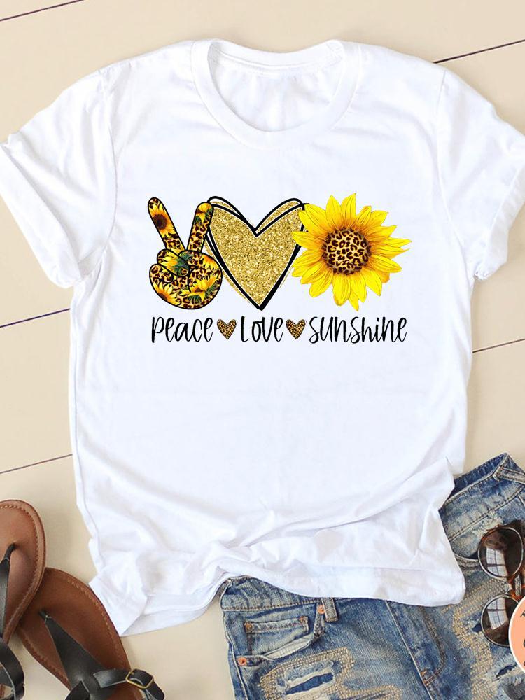 Womens Fashion Womens Short Sleeve Summer Cartoon Fashion Clothing Harajuku Casual Tops Graphic T Shirts  Aesthetic