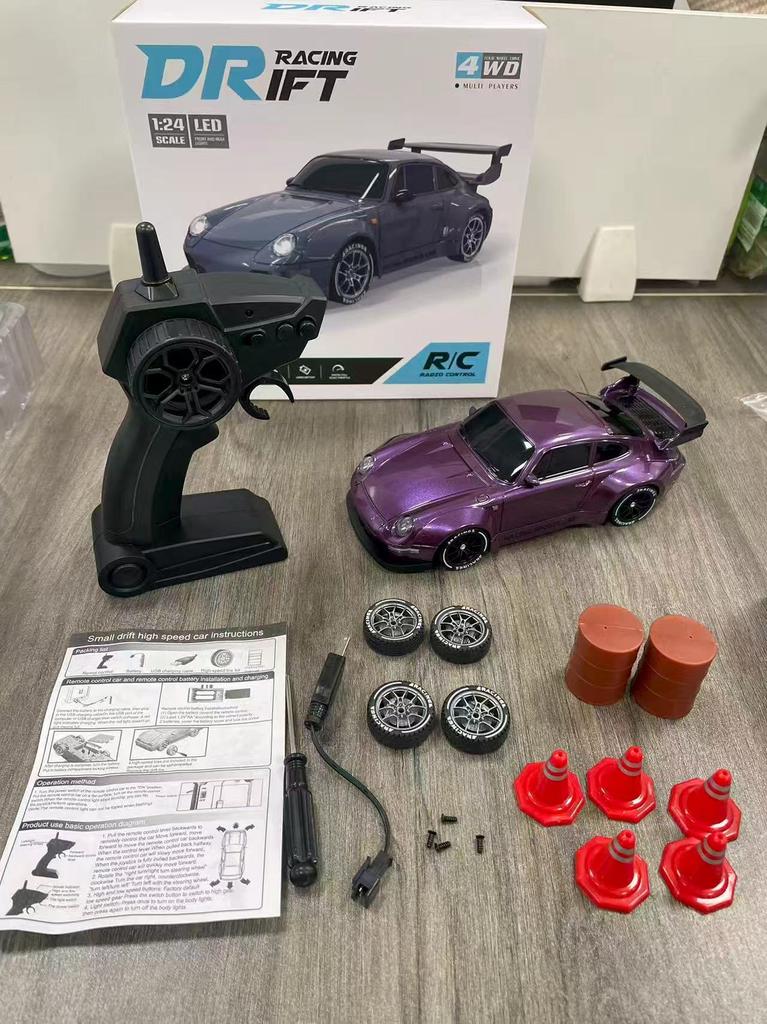 2025 NEW Upgrade 1/24 RC Drift Car Mini Remote Control Car 4WD Racing Kids Toy 2.4G Radio High Speed Model Vehicle Toys