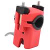 Boat Fishing Pole Bracket Mount Device Aluminium Alloy Outdoor Fish Rod Stand AccessoryRed