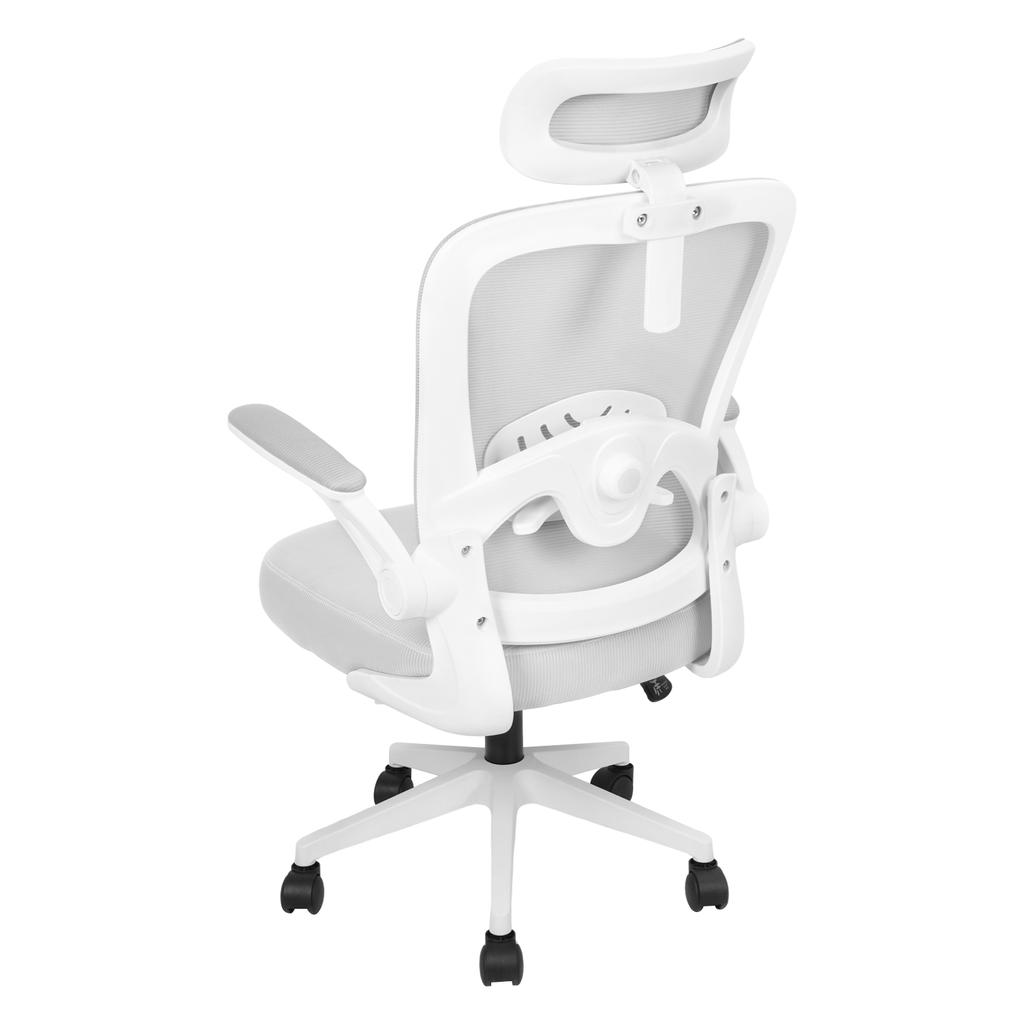 Mesh Ergonomic Office Computer Desk Chair Flip-up Arms Adjustable Headrests Comfortable Lumbar Support For Home Office Chair
