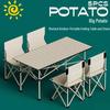 Mitcmolard Portable Folding Table & Chair 5-Piece Set