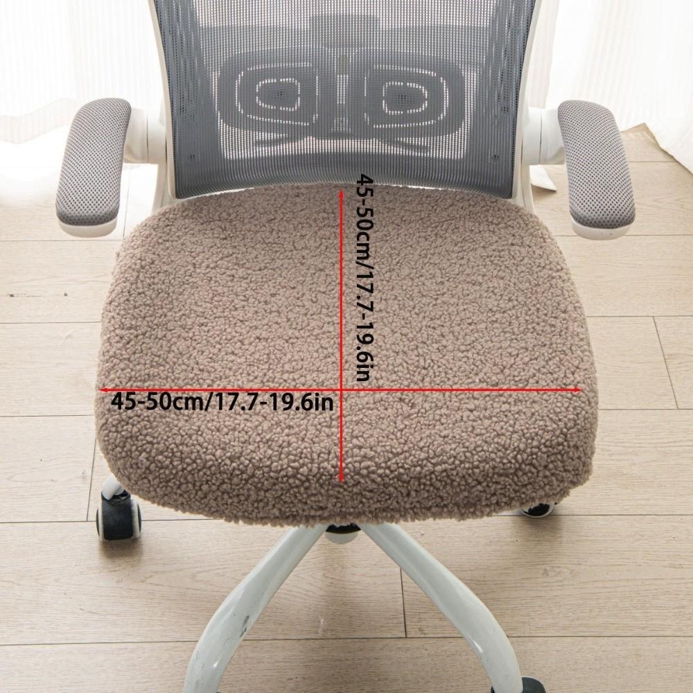 Office Chair Cover Elastic Thickened Gaming Chair Slipcover Anti-slip Removable Armchair Seat Cover for Home&Office Decoration