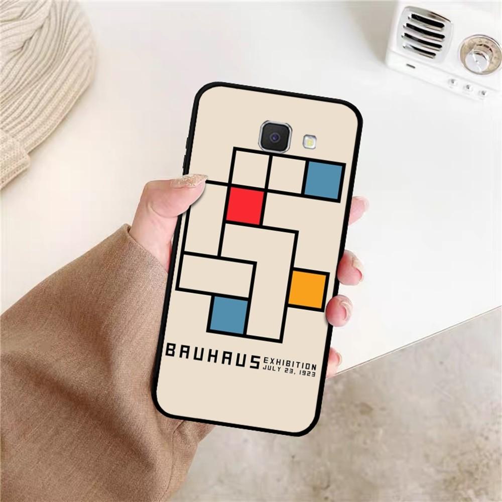 

Geometric Bauhaus art Phone Case For Samsung J 7 plus 7core J7 neo J6 plus prime J6 J4 J5 Mobile Cover Samsung J6 2018