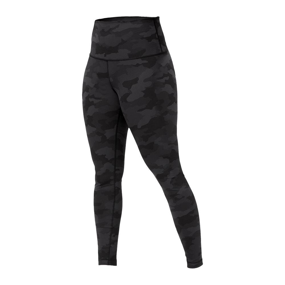 Women's High-Waisted Camouflage Yoga Leggings - Nude-Feel, Moisture-Wicking Fitness Pants