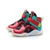 Li Ning Wade Comfortable Color Block Durable Kids Casual Shoes Kids Casual Shoes Red Black YKAP074-13