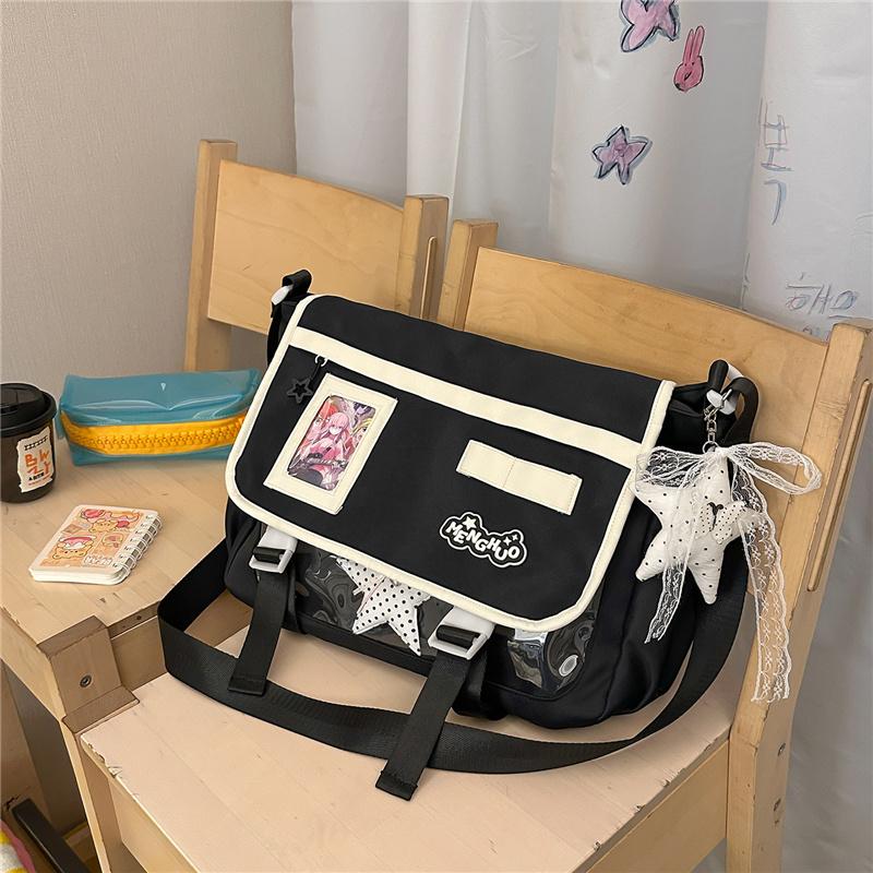 Multi-purpose Bag Women's Large Capacity Crossbody Bag Student Hand Shoulder Bag