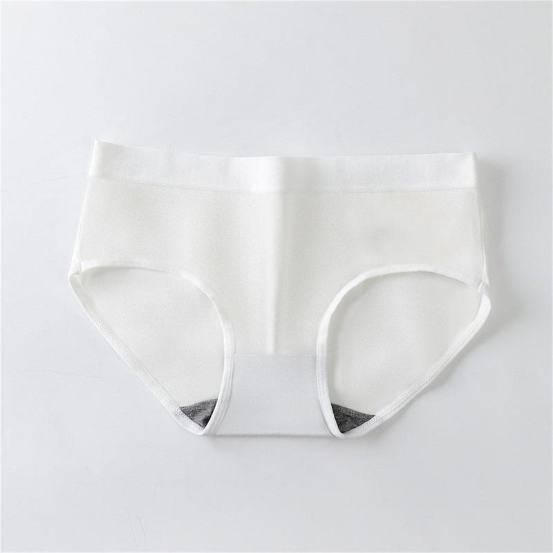 

Женское нижнее белье, впитывающее влагу, дышащее нижнее белье, антибактериальное нижнее белье свежего цвета XXL белый