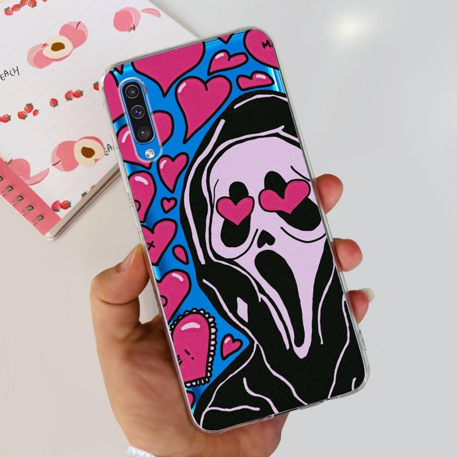 For Samsung Galaxy A50 Case A30s A50s Cute Fashion Painted Back Cover Phone Case For Samsung A50s Galaxy A30s A 50 s Soft Fundas