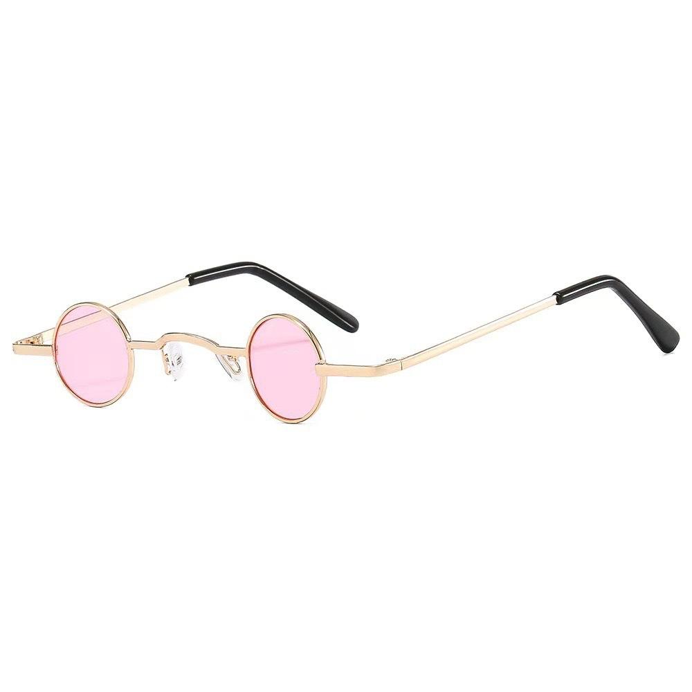 Mini Glasses, Hip Hop Glasses, Retro Small Round Frame Prince Glasses, Prop Sunglasses.