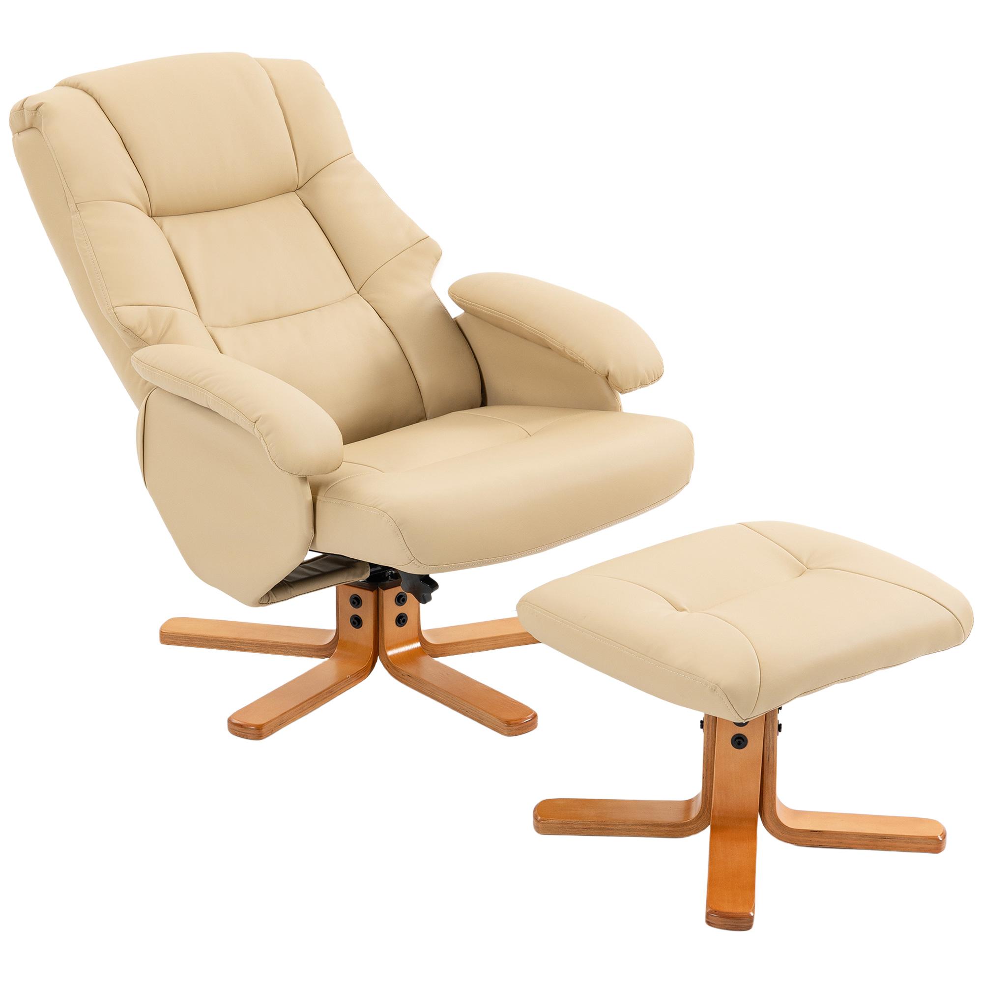 Recliner Chair With Footrest 360 Degree