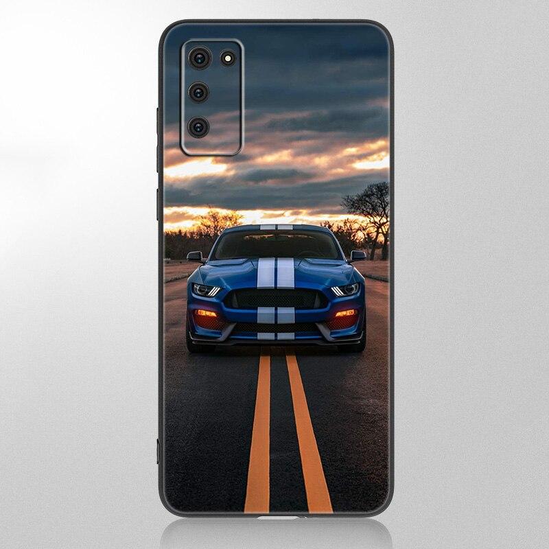 Cool Sports Car Phone Case For Samsung Galaxy A12 A02S A22 A32 A52 A72 A71 A51 A41 A31 A21 A11 A50 A70 A10S A20S Black Cover