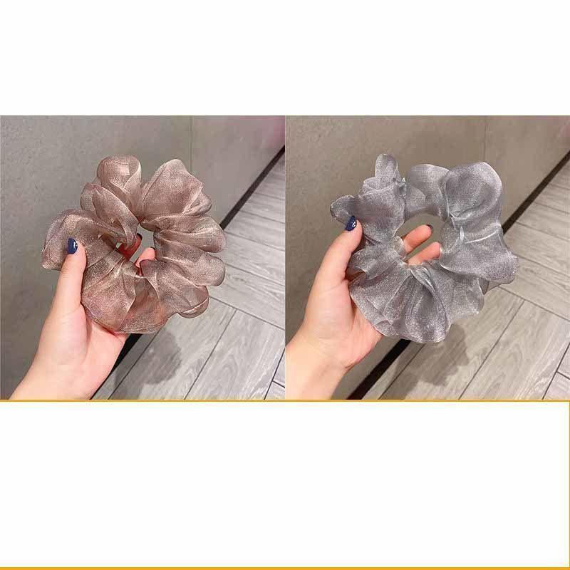 Mesh Tie Headpiece Hair Cord Collar-ring Girl Aurora Scrunchie