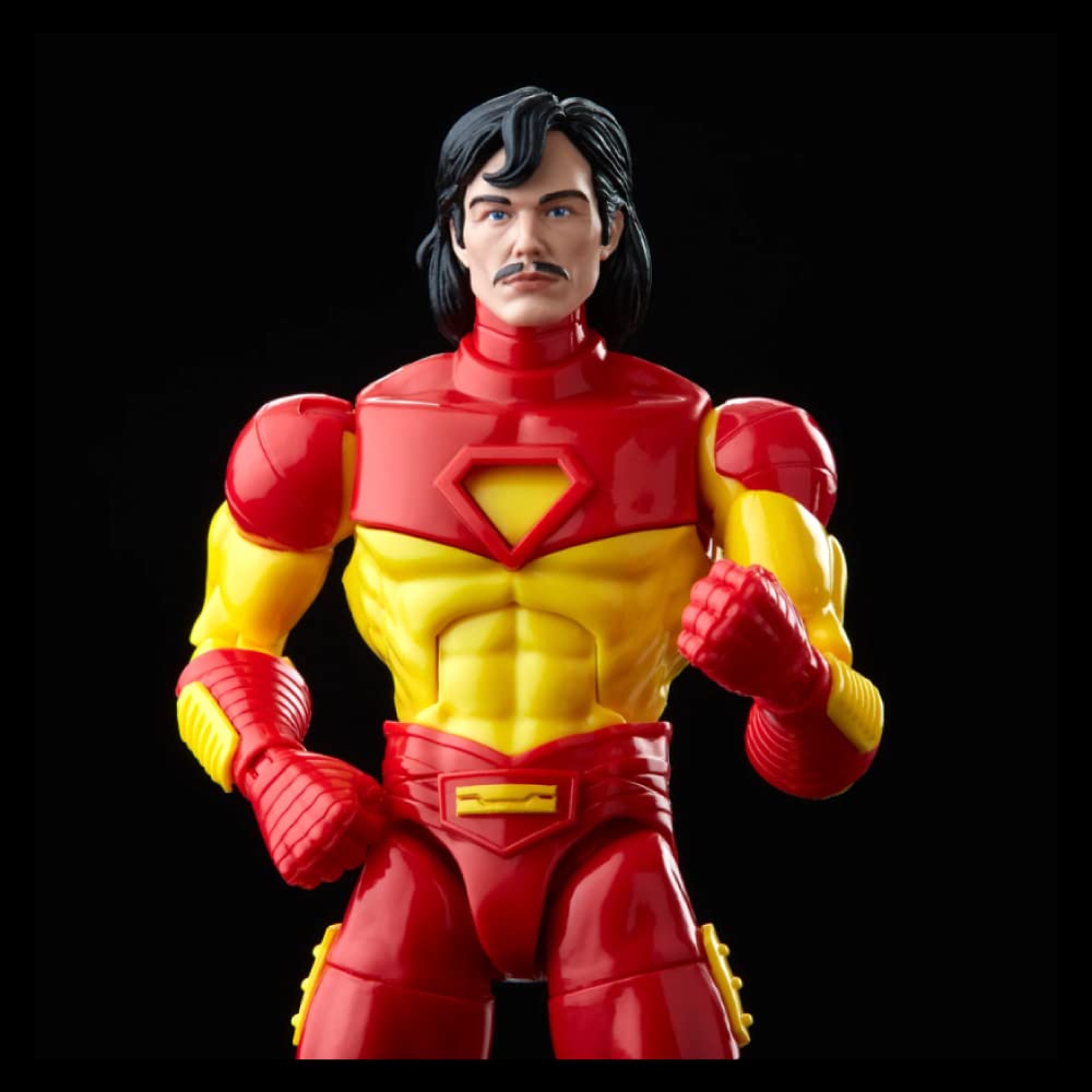 Hasbro Marvel Legends Series Retro Iron Man Action Figure 6-inch