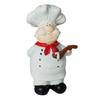 Chef Resin Figurine Ornament Modern Decorative Collectible Decor for Table Kitchen Counter