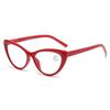 New Fashion Women's Anti-Blue Light Reading Glasses with Bag – European & American Style, Floral Design, Anti-Presbyopia.