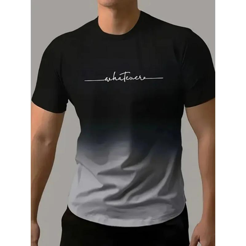 Casual Loose Short Sleeves Comfortable Versatile Short Sleeves Fashionable T-Shirts Men’s