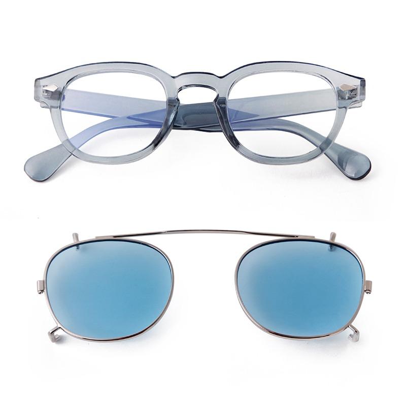 

Винтажные заклепки Стимпанк Клипсы Солнцезащитные очки Женские Мужские Ретро Классические Круглые Съемные Откидные Поляризованные Линзы Солнцезащитные очки