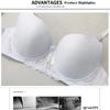 Set Reggiseno Sexy Push-up alla Moda con Reggiseno Sollevante e Modellante e Slip Traspiranti Amici della Pelle