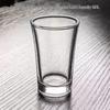 Transparent Glass Baijiu Cup - Straight Tube Design for Bars and Gifts