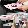 GBC ShredMaster AUTO+ 50X Auto Feed Paper/Credit Card Cross Cut Shredder with 50 Sheet Capacity and 20L Bin for shreddin