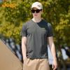 Jeep Men's Cotton Blend Crew Neck Short Sleeve T-Shirt