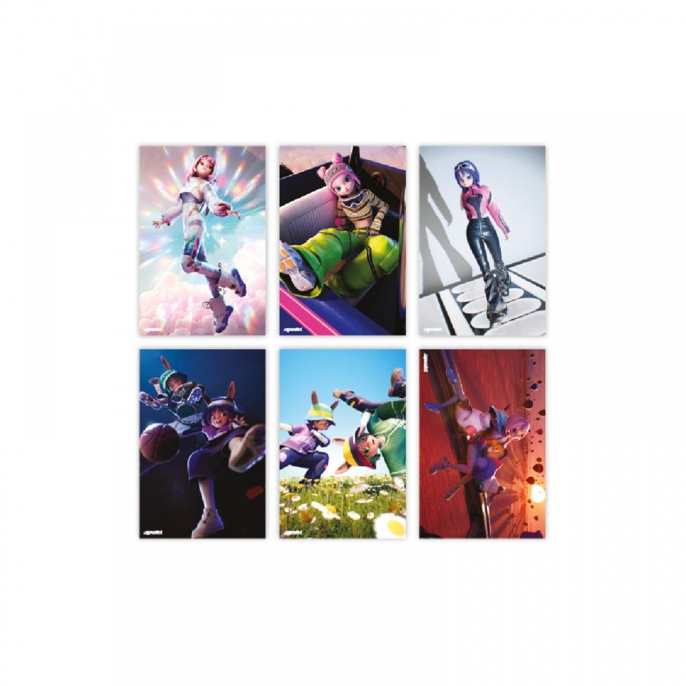 

Apoki 04 Hologram Postcard Set 2024 Apoki Pop Up Store Official Md