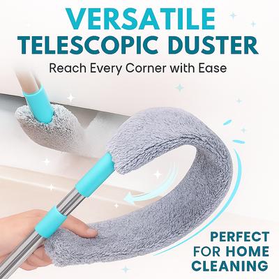Scalable Duster Brush for Household Cleaning  Long Handle Mop Gap Dust Cleaner Bedside Sofa Brush Corner Remover Home Telescopic Tool