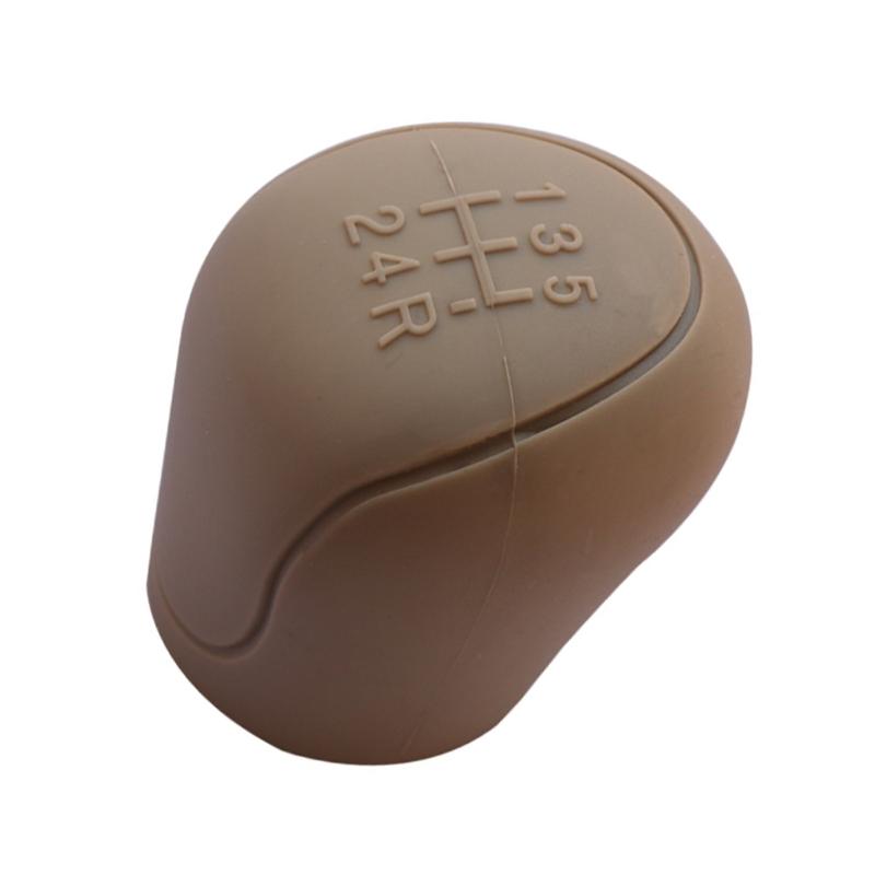 5-Speed Car Gear Shifter Cover, Gear Knob Cover Universal, Silicone Gear Knob Cover for Manual Automatic