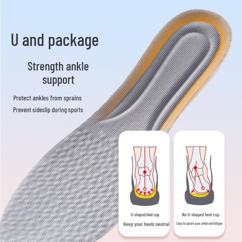 Military Training Comfort Insoles – Soft, Breathable, Odor-Resistant for Men & Women. Perfect for Summer Sports with Step-On Comfort.