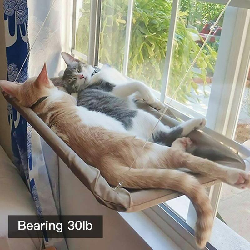 Cat Bed Window Mounted Pet Sunshine Bed Conservatory Wall Hammock Perch Cushion