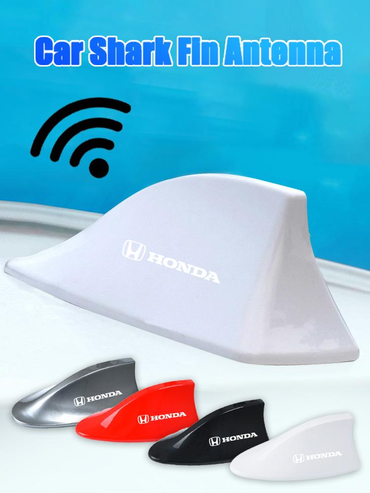 PYYG6 Car Top Signal Aerials Shark Fin Antenna Decoration Universal For Honda CRV Mugen Power TypeR Jazz City Civic Inspire Accord FIT