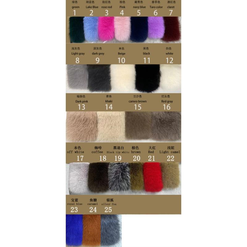 New Christmas Women's Dress Versatile Imitation Fox Fur Vest Vest Small Coat Fluffy Vest