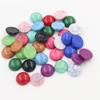 Neue Mode 40 Stück/Los 12mm Mix Farben Flache Rückseite Harz Cabochons Cameo