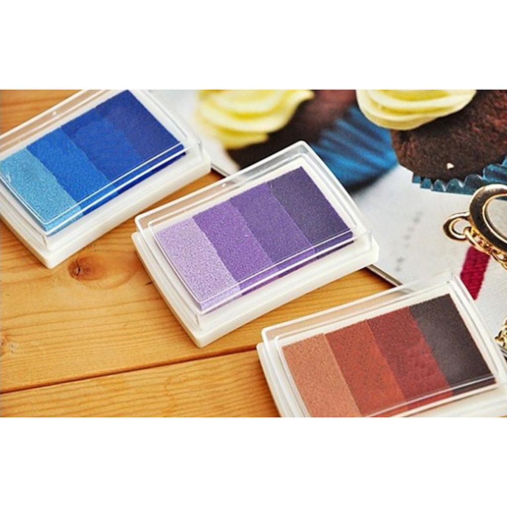 Ink Pad, Korean Stationery, DIY, Crafts, Colorful Embossing