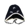 Soft Knit Baby Beanie Bow Decor Girl Hat Wind Proof Kids Hat  Kids