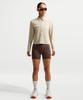 NIKE Acg Aries Button-Up Long Sleeve Trail Running Top W - Cream Ii: Summit White / Ir7297-236