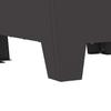 Fire Pit Black 50 X 50 X 38 Cm Steel