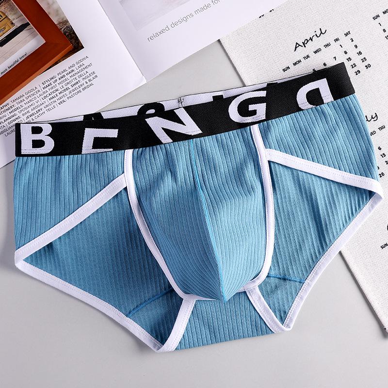 Herren Baumwollslips mit mittlerer Taille - Bequem, Trendy, Lässige Shorts