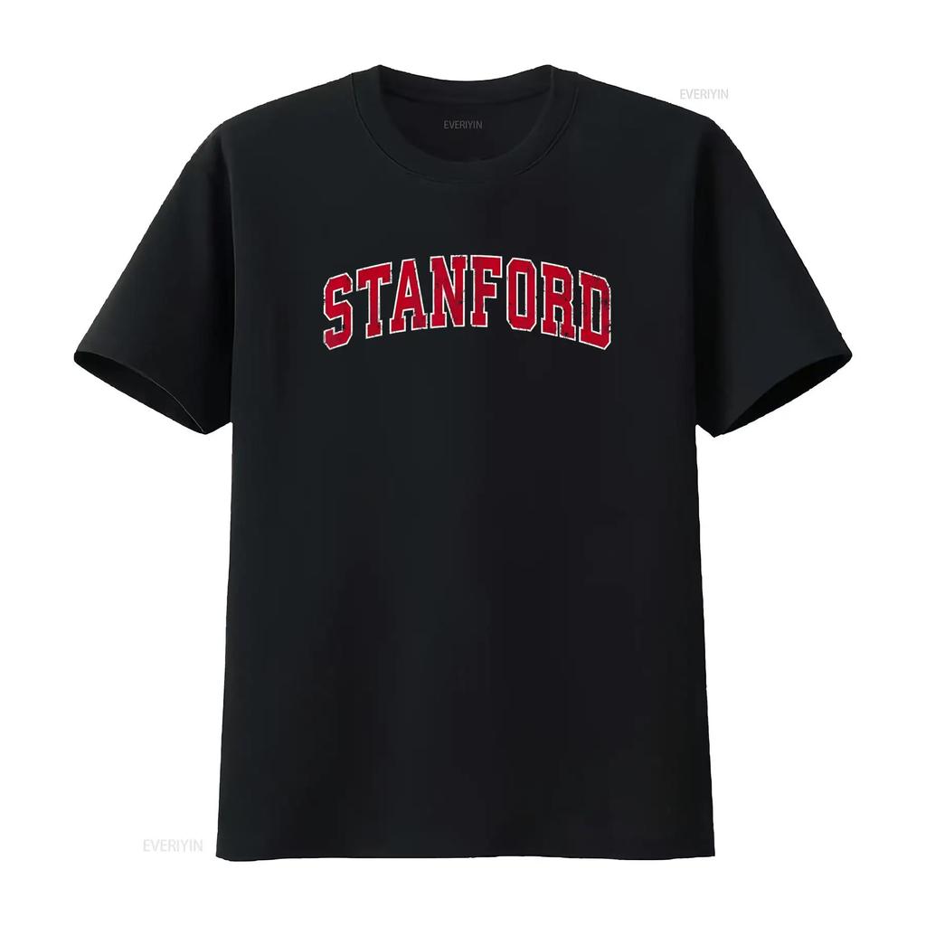Stanford California CA Vintage Sports Design Red T Shirt Vintage Washed Breathable Graphic Top For Everyday Wear