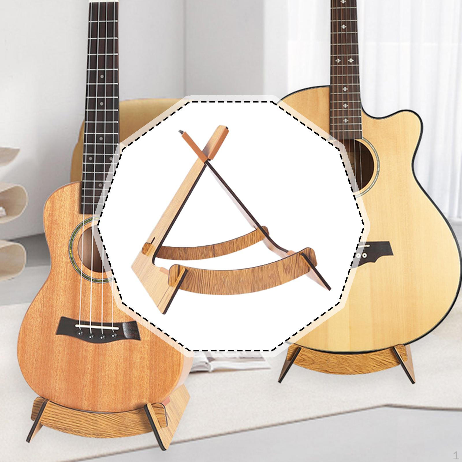 

Подставка для гитары для Le, Подставка для скрипки, Практичный держатель для струнных инструментов, Полка для хранения, Dark Wood Color