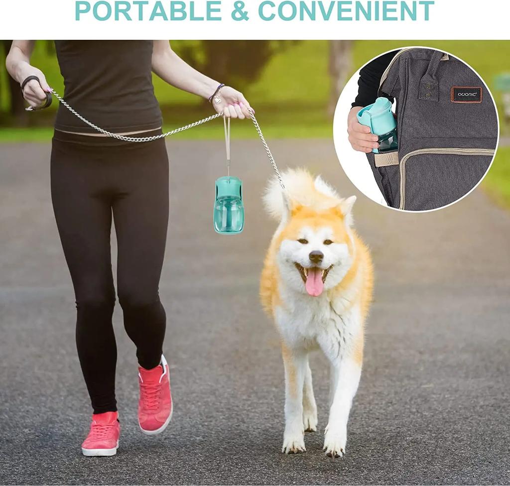 350ml 550ml Leakproof Pet Water Bottle Portable Lightweight Drinking Cup For Dogs Cats Outdoor Hiking And Daily Travel